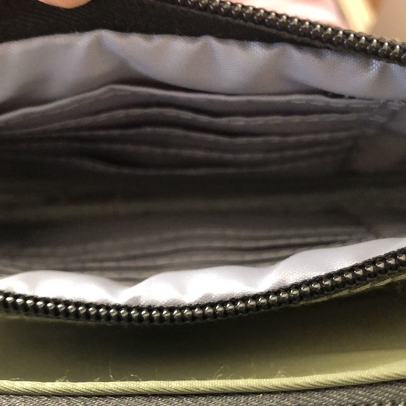 NWT IHKWIP Nylon Detachable Double Pouch Crossbody w/Strap - Picture 7 of 9